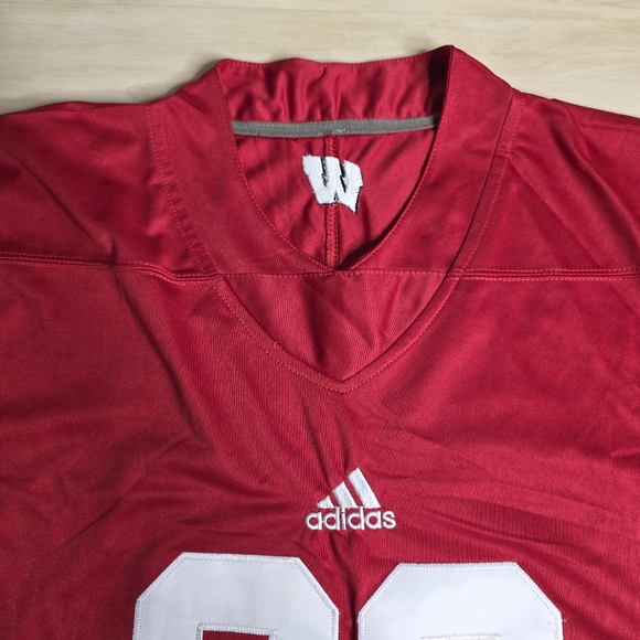 Adidas JJ Watt Wisconsin Badgers Football Jersey‎ Red Size XL - Picture 5 of 10